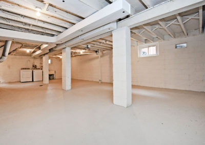 Basement renovation